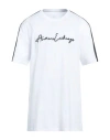 Armani Exchange Man T-shirt White Size Xxl Cotton In White