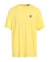 Armani Exchange Man T-shirt Yellow Size Xxl Cotton