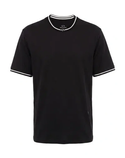 Armani Exchange Man T-shirt Black Size Xl Cotton