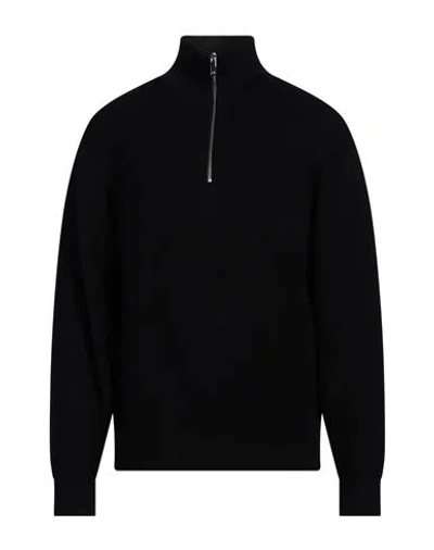 Armani Exchange Man Turtleneck Black Size Xl Acrylic, Cotton, Virgin Wool