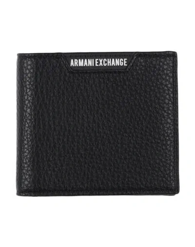 Armani Exchange Man Wallet Black Size - Polyester