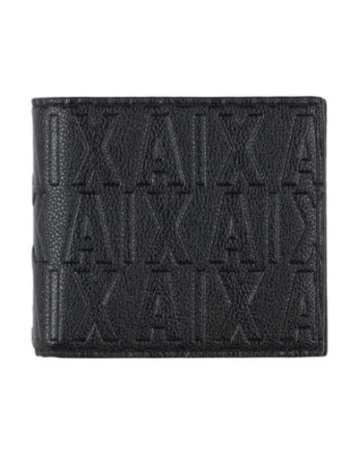 Armani Exchange Man Wallet Black Size - Polyester
