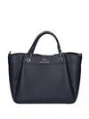 Armani Exchange Medium Top Handle Tote Bag In Black