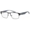 Armani Exchange Demo Rectangular Men's Eyeglasses Ax1054 6099 55 In Multi