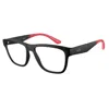 Armani Exchange Men's 55mm Matte Black Opticals In Black