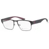 Armani Exchange Demo Rectangular Men's Eyeglasses Ax1054 6099 55 In Black
