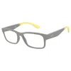 Armani Exchange 56mm Rectangle Optical Glasses In Multi
