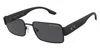 Armani Exchange Men's 57mm Matte Black Sunglasses In Black