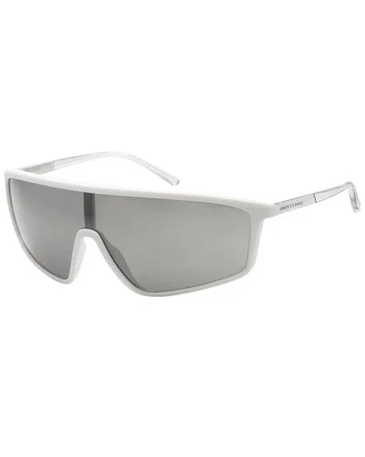 Armani Exchange Men's Ax4119s 37mm Sunglasses In White