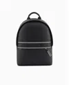Armani Exchange Technical Fabric Backpack In Black