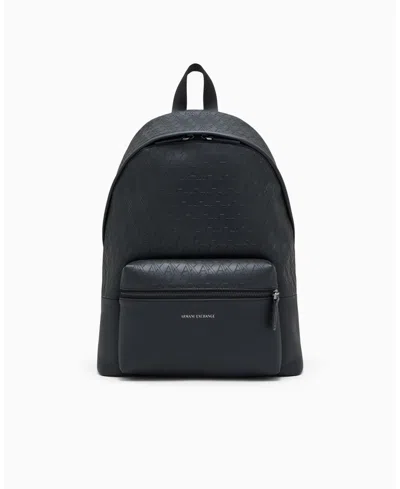 Armani Exchange Men's Backpack In Black