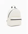 Armani Exchange Men's Backpack In White