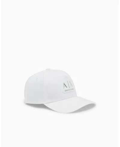ARMANI EXCHANGE MEN'S BLACK AND GOLD BASEBALL HAT