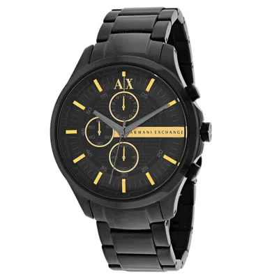 Armani Exchange Men's Black Dial Watch