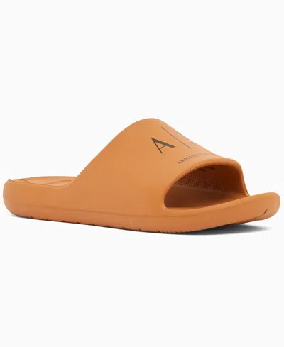 Armani Exchange Men's Bubble Slide Sandals In Multi