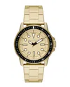 Armani Exchange Leonardo Gold-tone Mens Watch In Gold