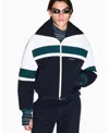 Armani Exchange Regular Fit Blouson Jacket In Deep Navy Vintage Of