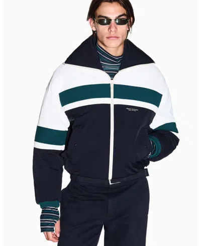 ARMANI EXCHANGE MEN'S COLORBLOCK BOMBER JACKET