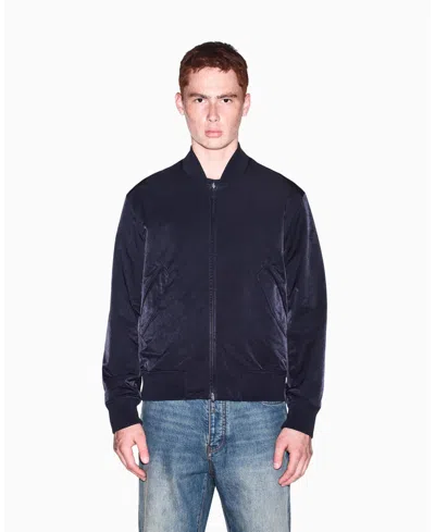 Armani Exchange Men's Crossover Reversible Bomber With Graphic Jacket