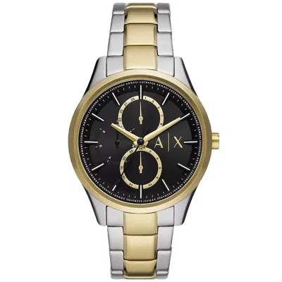 ARMANI EXCHANGE MEN'S DANTE BLACK DIAL WATCH