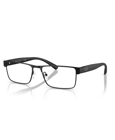 Armani Exchange Men's Eyeglasses, Ax1078 In Matte Black