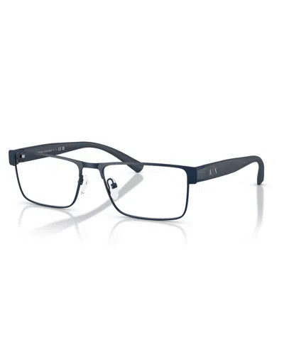 Armani Exchange Men's Eyeglasses, Ax1078 In Matte Blue