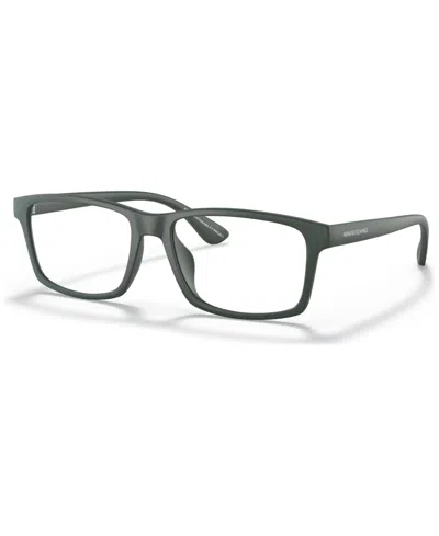 Armani Exchange Men's Eyeglasses, Ax3083u In Green
