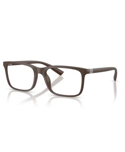 Armani Exchange Men's Eyeglasses, Ax3143u In Matte Brown