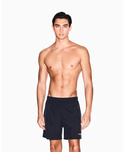 Armani Exchange Men's Icon Swim Trunk In Black
