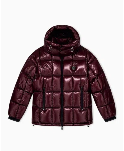 Armani Exchange Men's Nylon Metallic Shine Down Hood With Jacket In Andorra