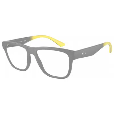 Armani Exchange Men's Opticals In Gray