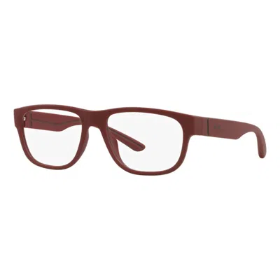 Armani Exchange Men's Opticals Matte Red 56mm Opticals