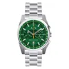Armani Exchange Men's Parker Green Dial Watch In Green