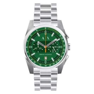 Armani Exchange Men's Parker Green Dial Watch