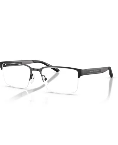 Armani Exchange Men's Rectangle Eyeglasses, Ax1075 In Yellow