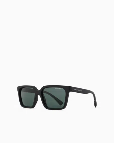 Armani Exchange Sunglasses In Green
