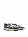Armani Exchange Man Sneakers Black Size 7 Polyurethane, Polyester In Black