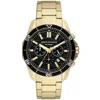 Armani Exchange Steel Watch In Black