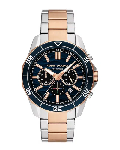 Armani Exchange Men Spencer Watch In Black