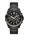Armani Exchange Multifunction Gunmetal Stainless Steel Watch