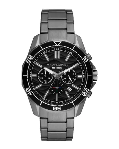 Armani Exchange Men's Spencer Watch In Metallic