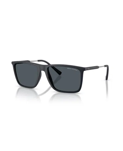 ARMANI EXCHANGE MEN'S SQUARE SUNGLASSES, AX4160S