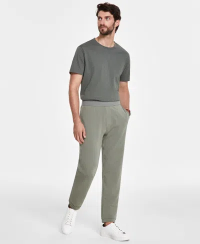 Armani Exchange Men's Stretch Jogger Pants In Green