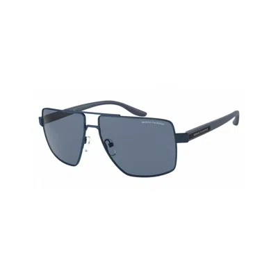 Armani Exchange Men's Sunglasses  Ax2037s-609580  59 Mm Gbby2 In Blue