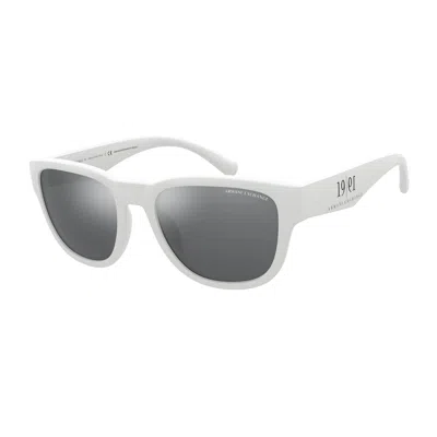 Armani Exchange Men's Sunglasses  Ax4115su-81566g  54 Mm Gbby2 In White