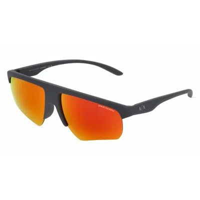 Armani Exchange Men's Sunglasses  Ax4123s-82946q  62 Mm Gbby2 In Orange