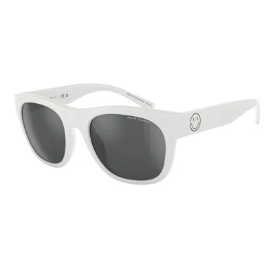 Armani Exchange Men's Sunglasses  Ax4128su-81566g  55 Mm Gbby2 In White