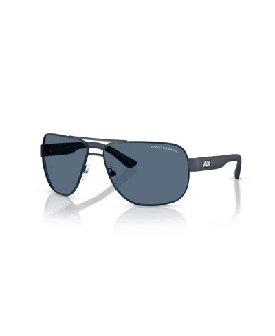 Armani Exchange Men's Sunglasses, Ax2012s In Blue