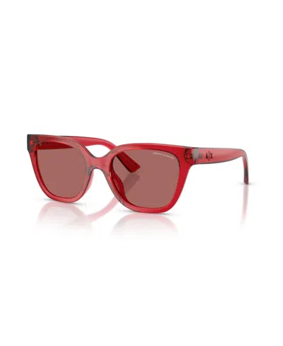 Armani Exchange Men's Sunglasses Ax4165s In Red