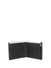 Armani Exchange Men's Wallet / Keychain Set  958487cc845-00020 Black In Black